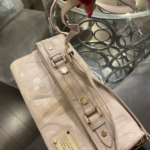 Marc by Marc Jacobs Purse Cream Leather Crossbody Bag - Picture 7 of 8